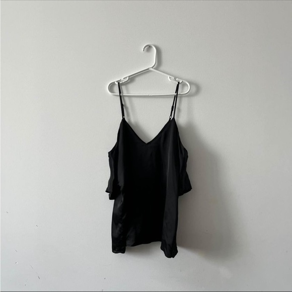 Aritzia Wilfred Off Shoulder Top Black - xxs - Picture 2 of 3